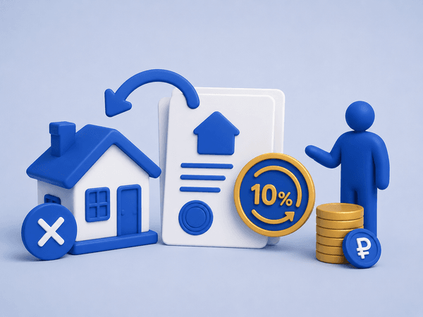 Если квартира в ипотеке не нужна: 10% от продажи должнику